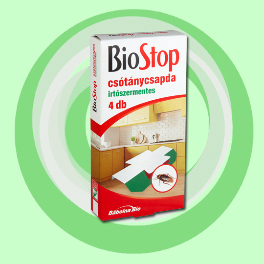 BioStop Kakerlakenfalle 4 Stück