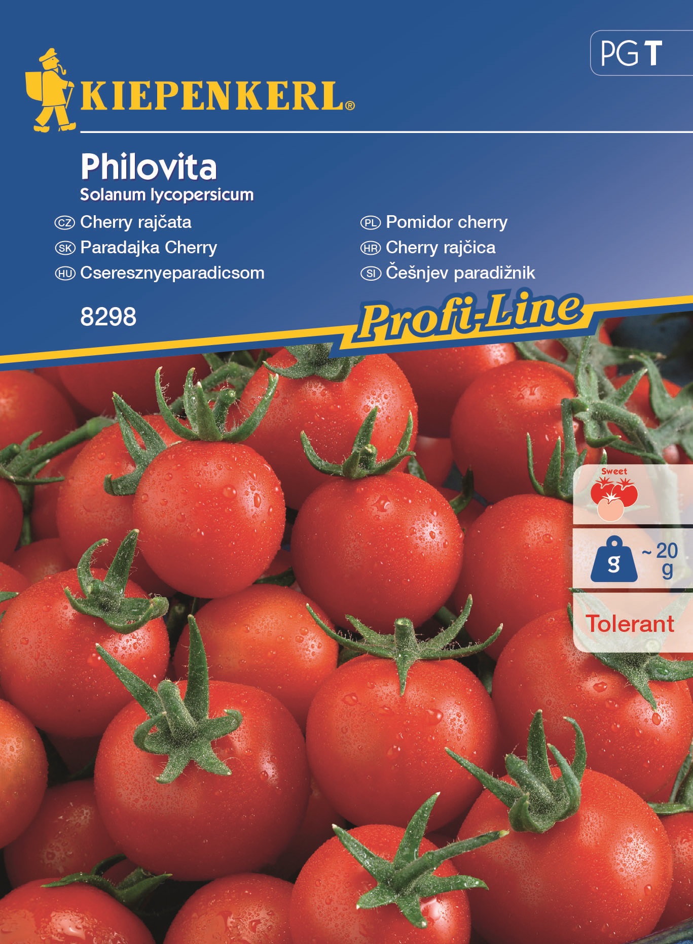 Tomaten, Bundtomaten Philovita Kiepenkerl 5 Samen