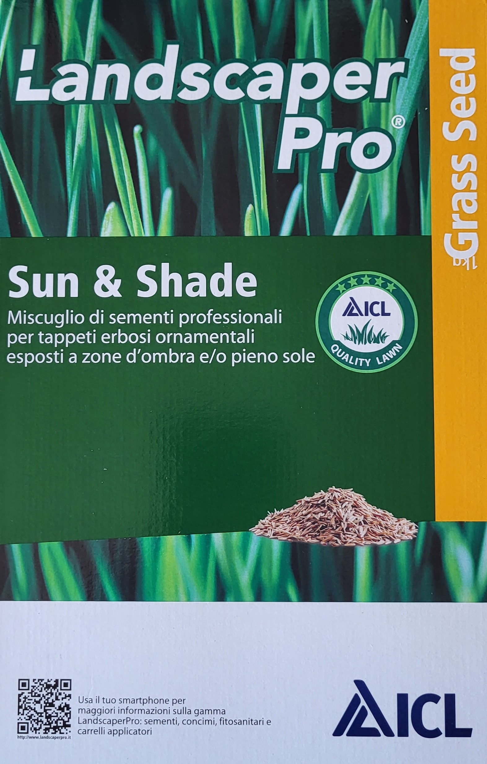 ICL-Grassamen Sonne &amp; Schatten (schattentolerant) 1 kg