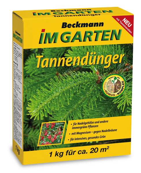 Beckmann Bio-Mineraldünger für Kiefern und andere immergrüne Pflanzen 1 kg