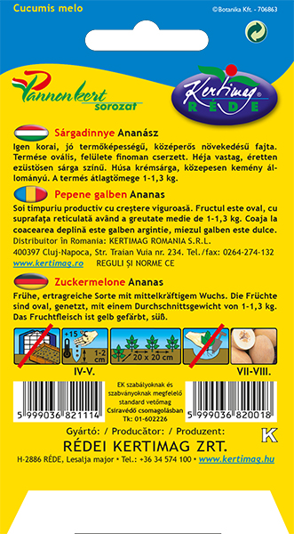 Cantaloupe Ananas 2g