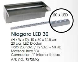 Wasserfall-Batterie "Niagara Led 30"