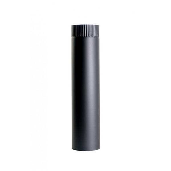 Smoke pipe, black 500 mm diameter: 130 mm