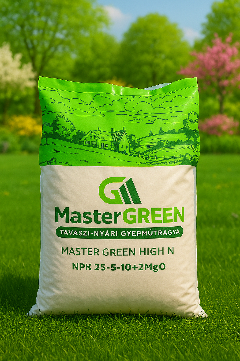 Master Green High N gyeptrágya (25-5-10+2MgO) 5 kg