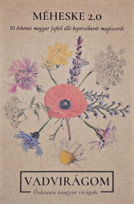 Wildflower native Hungarian flower seed mix Beeswax 2.0 5g