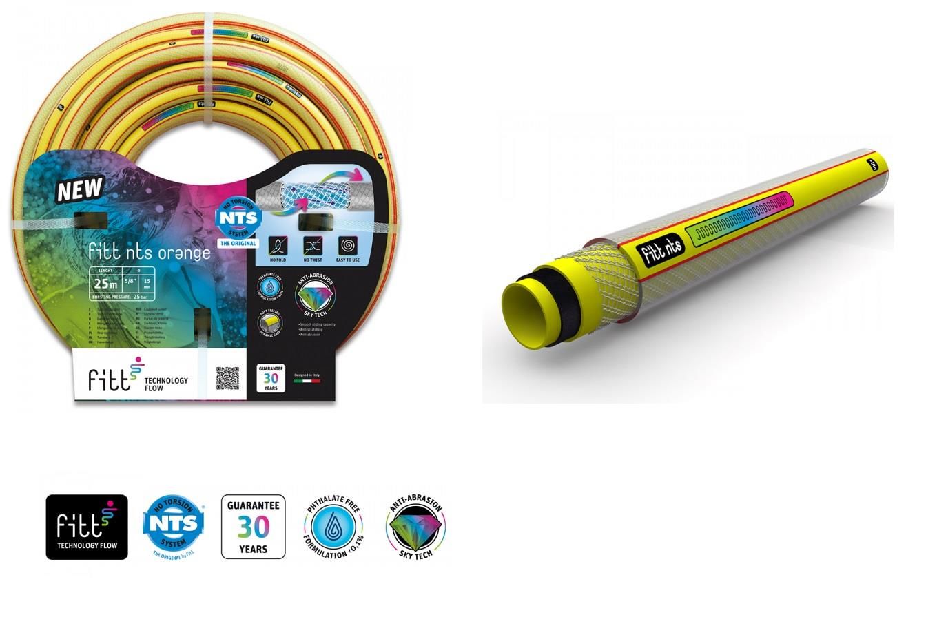 Schlauch FITT NTS Orange 3/4" 50m