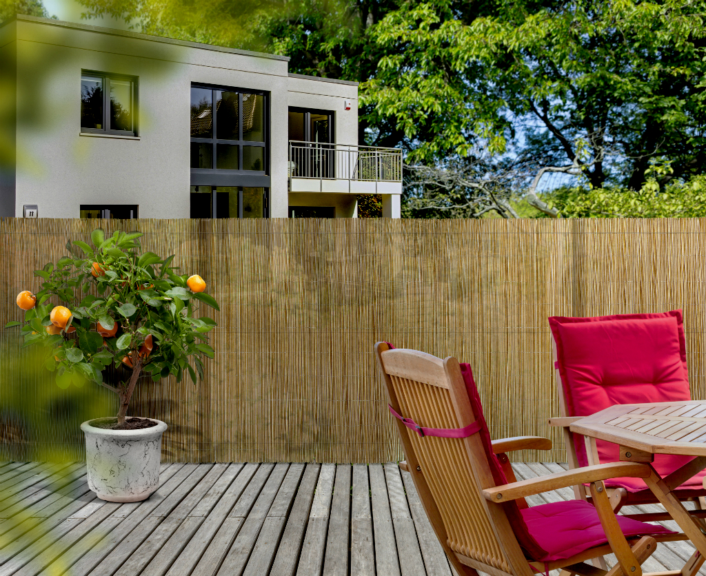 Synthetisches Schilfrohr Fency Wick grün 1,5x3 m