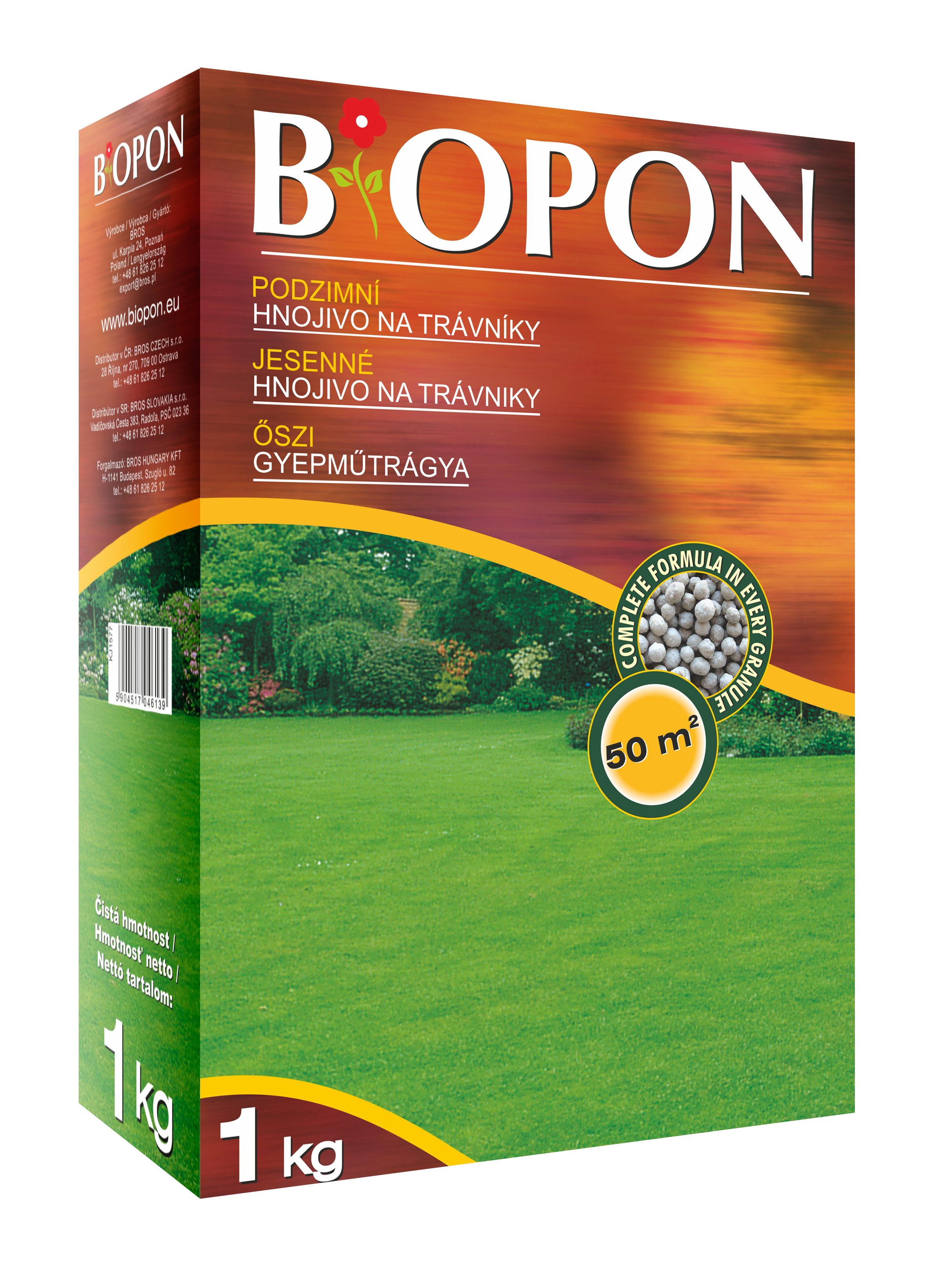 Biopon Herbst-Rasendünger 1 kg