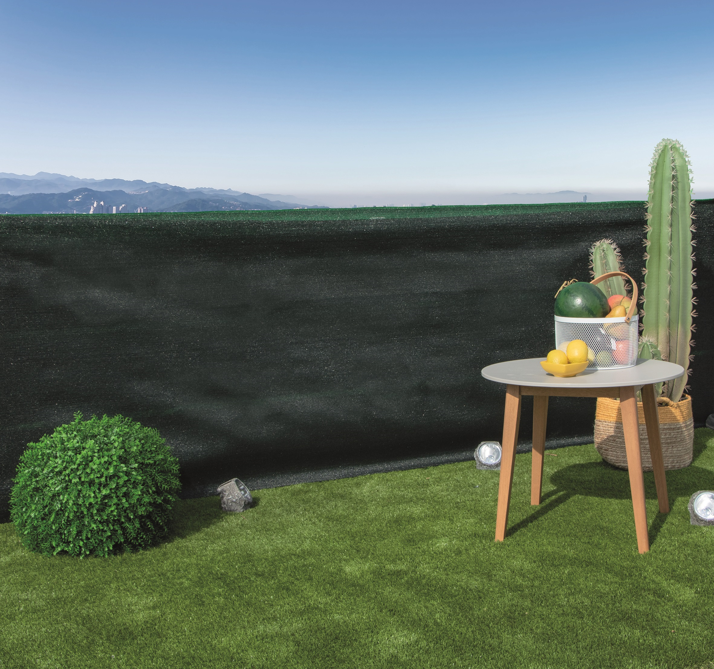 Kerítés háló gomblyukakkal Recynet zöld 1x50 m