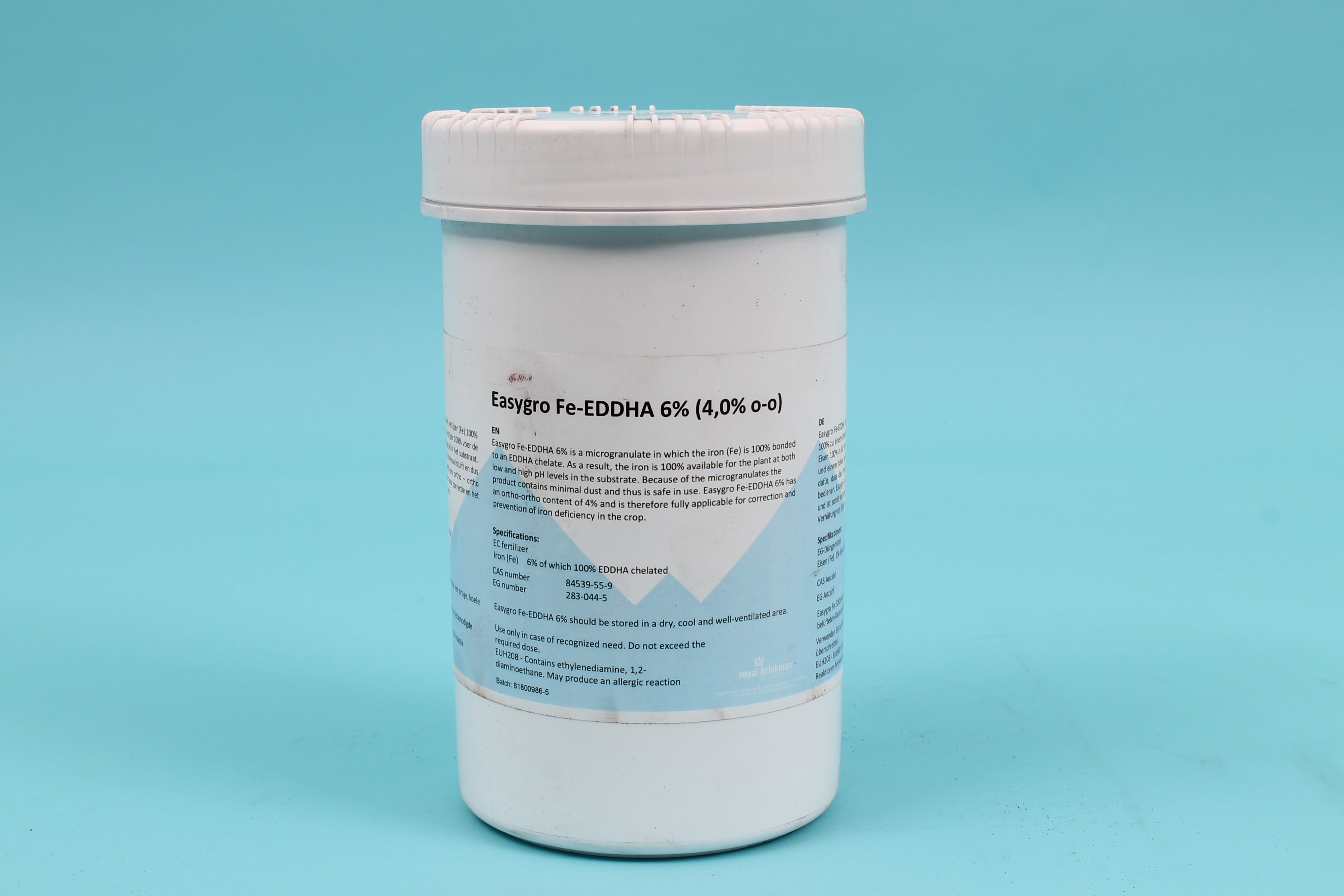 Eisenchelat Fe-EDDHA 6% (4,0% o-o) EASYGRO SP 1 kg