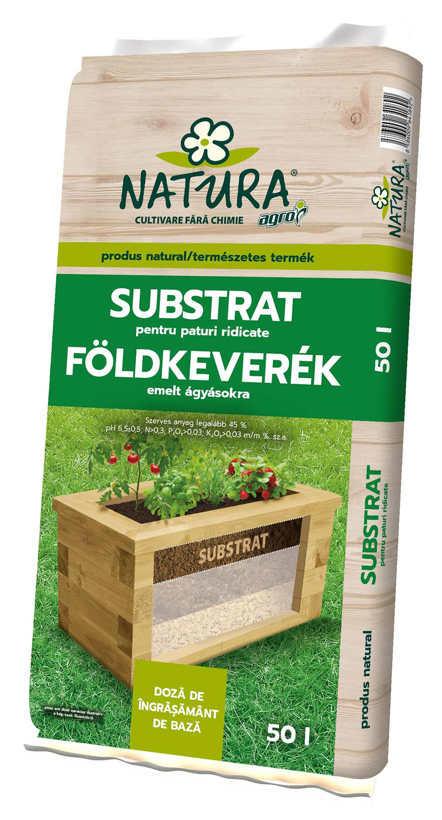 Blumenerde Hochbeet Natura 50 l