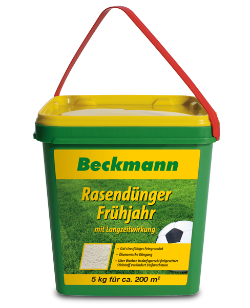 Beckmann Frühjahrs-Langzeit-Rasendünger 30-5-6 4 kg