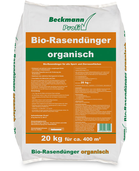 Beckmann Bio-Biogas 9+3+6 + 60 % Gehalt an organischer Substanz 20 kg