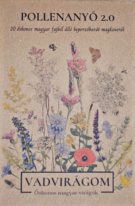 Wildblumensamenmischung aus einheimischen ungarischen Blumen Pollenmutter 50g