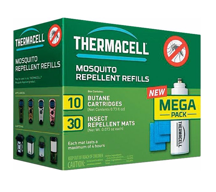 Thermacell R-10 Standard Nachfüllpack Mega Pack (10 Patronen, 30 Tabs)