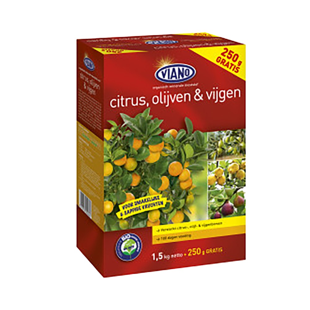 Viano szerves trágya Mediterrán növényekhez, Citrusokhoz 1,75 kg