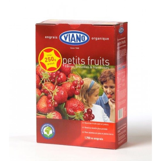 Viano Bio-Dünger für Erdbeeren und rote Beeren 1,75 kg