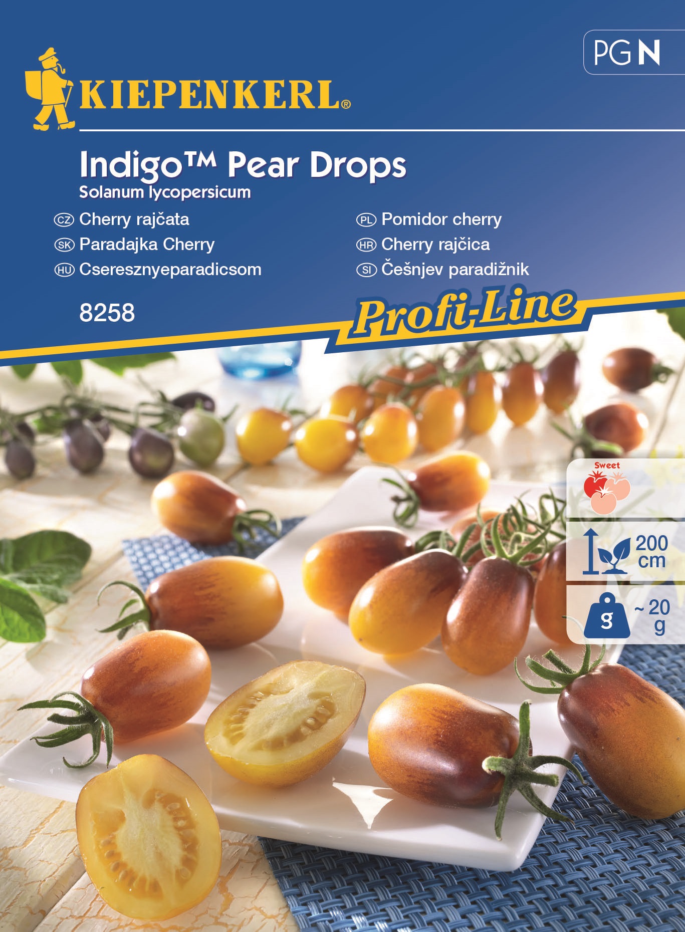 Kirschtomate Indigo™ Pear Drops min. 9 Samen Kiepenkerl