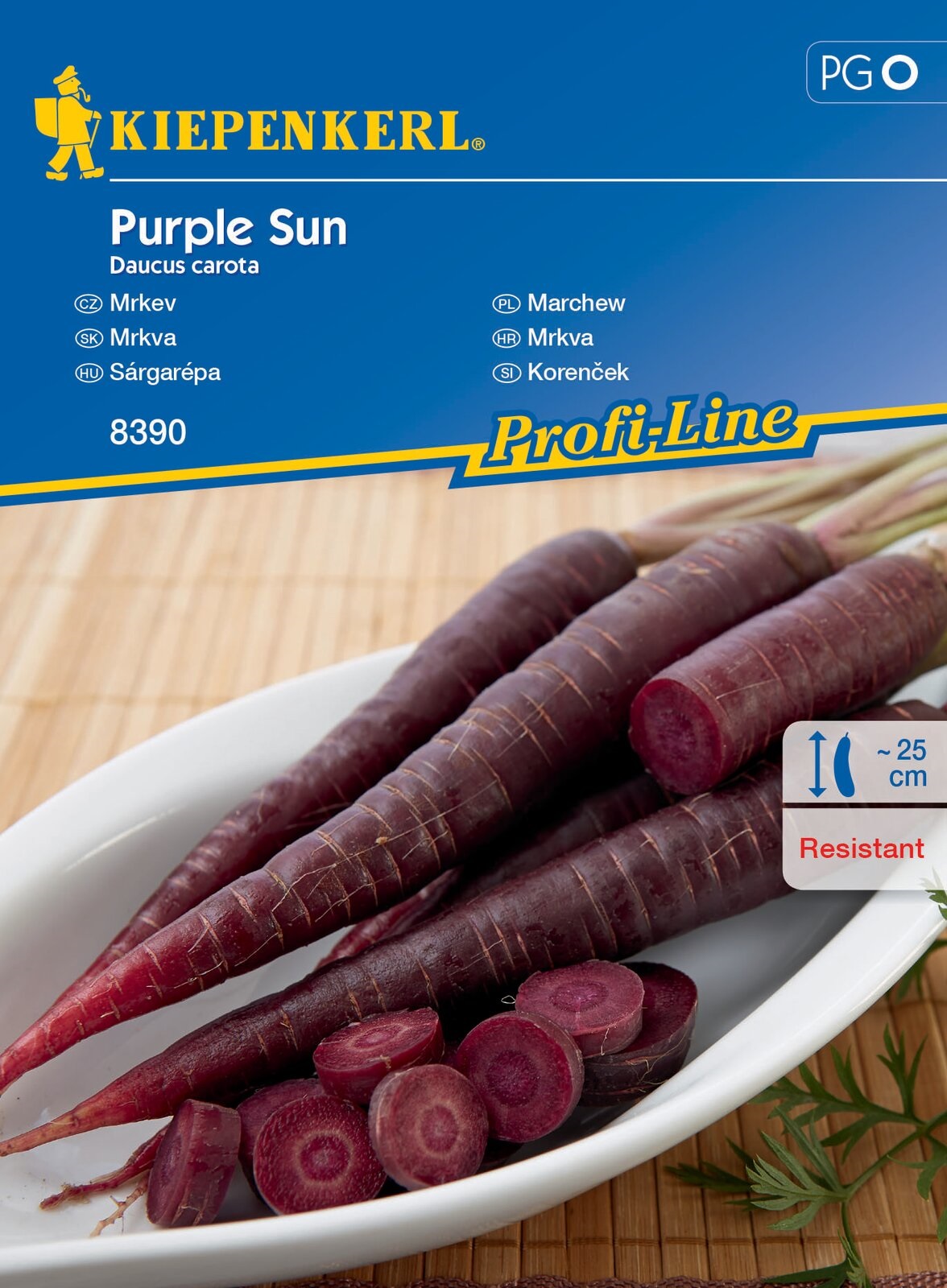 Karotte lila-schwarz Purple Sun Kiepenkerl