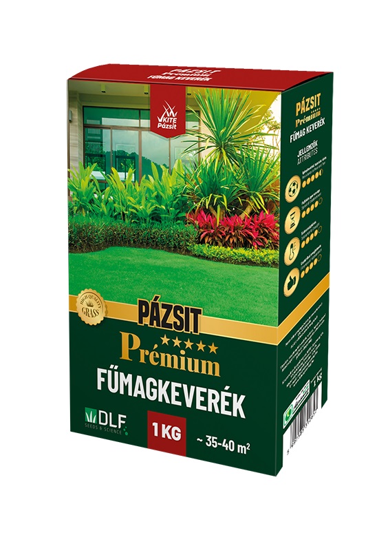 Grassamen KITE DLF Premium Rasenmischung 1 kg